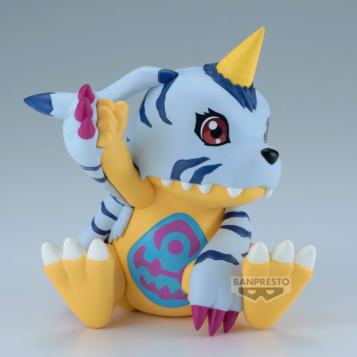 Figura de Gabumon Sofvimates de Digimon Adventure sentado - 3