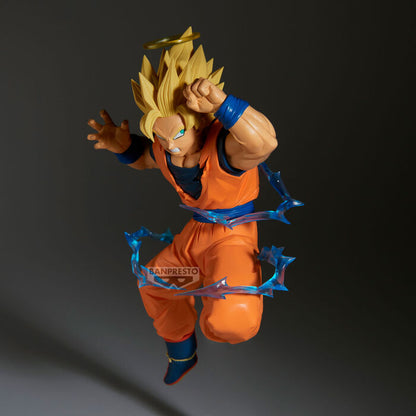 Figura de Son Goku Super Saiyan 2 de Dragon Ball Z en pose de combate - 3