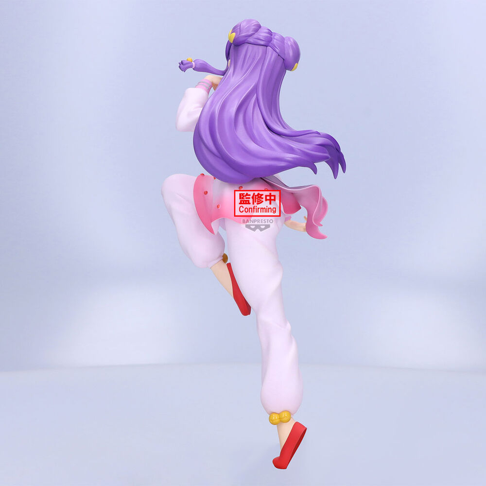 Figura de Shampoo de Ranma 1/2 con cabello morado y vestimenta rosa y lila - 9