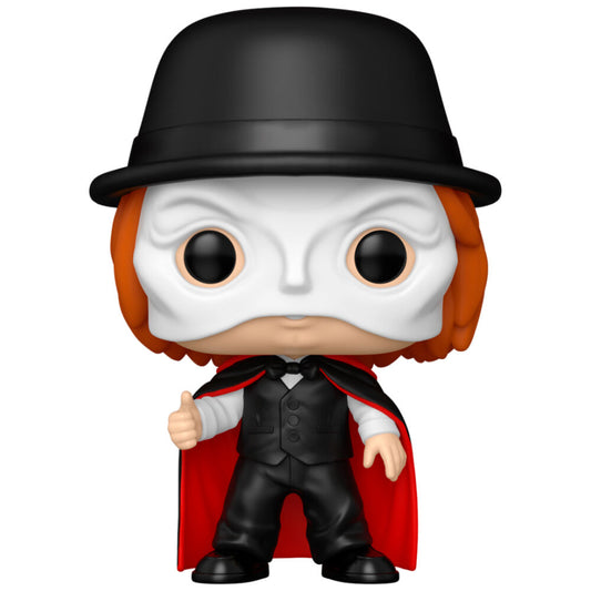 Figura Funko POP! Chucky Phantom Chucky con máscara blanca y capa roja