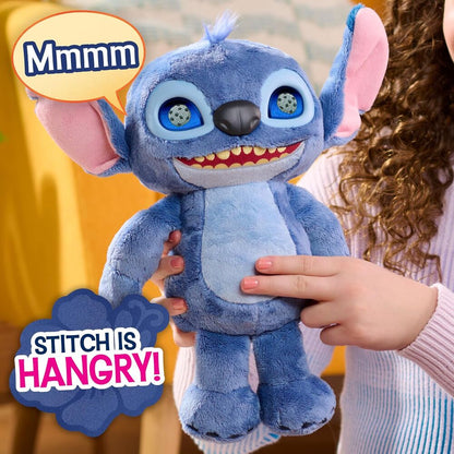 Peluche interactivo de Stitch Disney azul con ojos LED - 9