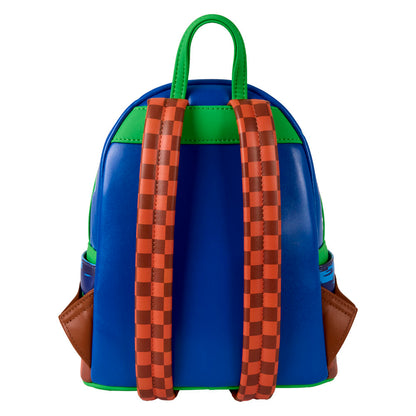 Mochila Loungefly de Sonic the Hedgehog con Sonic, Tails y Eggman - 4