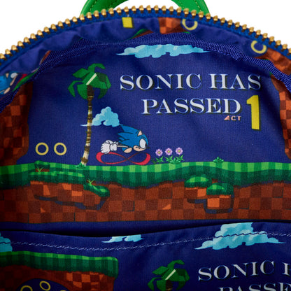 Mochila Loungefly de Sonic the Hedgehog con Sonic, Tails y Eggman - 6