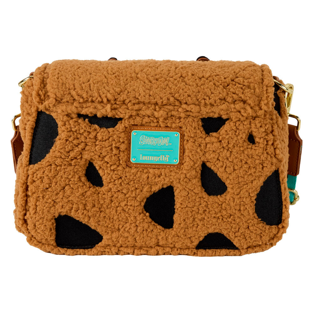 Bolso bandolera Loungefly con rostro de Scooby-Doo y correa turquesa - 2