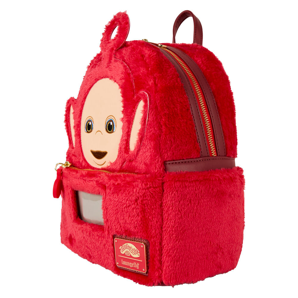 Mochila roja de Po de Teletubbies Loungefly con bolsillo frontal - 3