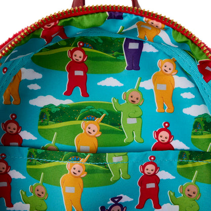 Mochila roja de Po de Teletubbies Loungefly con bolsillo frontal - 5