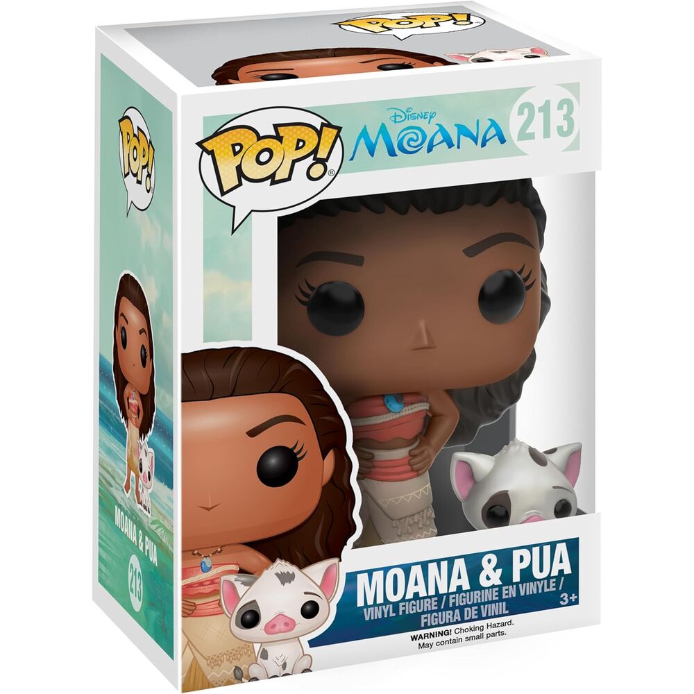 Figura Funko POP! de Vaiana con Pua - 3