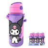 Cantimplora de aluminio Kuromi Hello Kitty rosa y morada de 600 ml