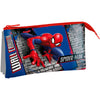 Portatodo triple de Spider-Man Marvel azul y rojo