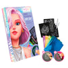 Set artístico Shiny Transfer Wow Generation con láminas y papeles de colores