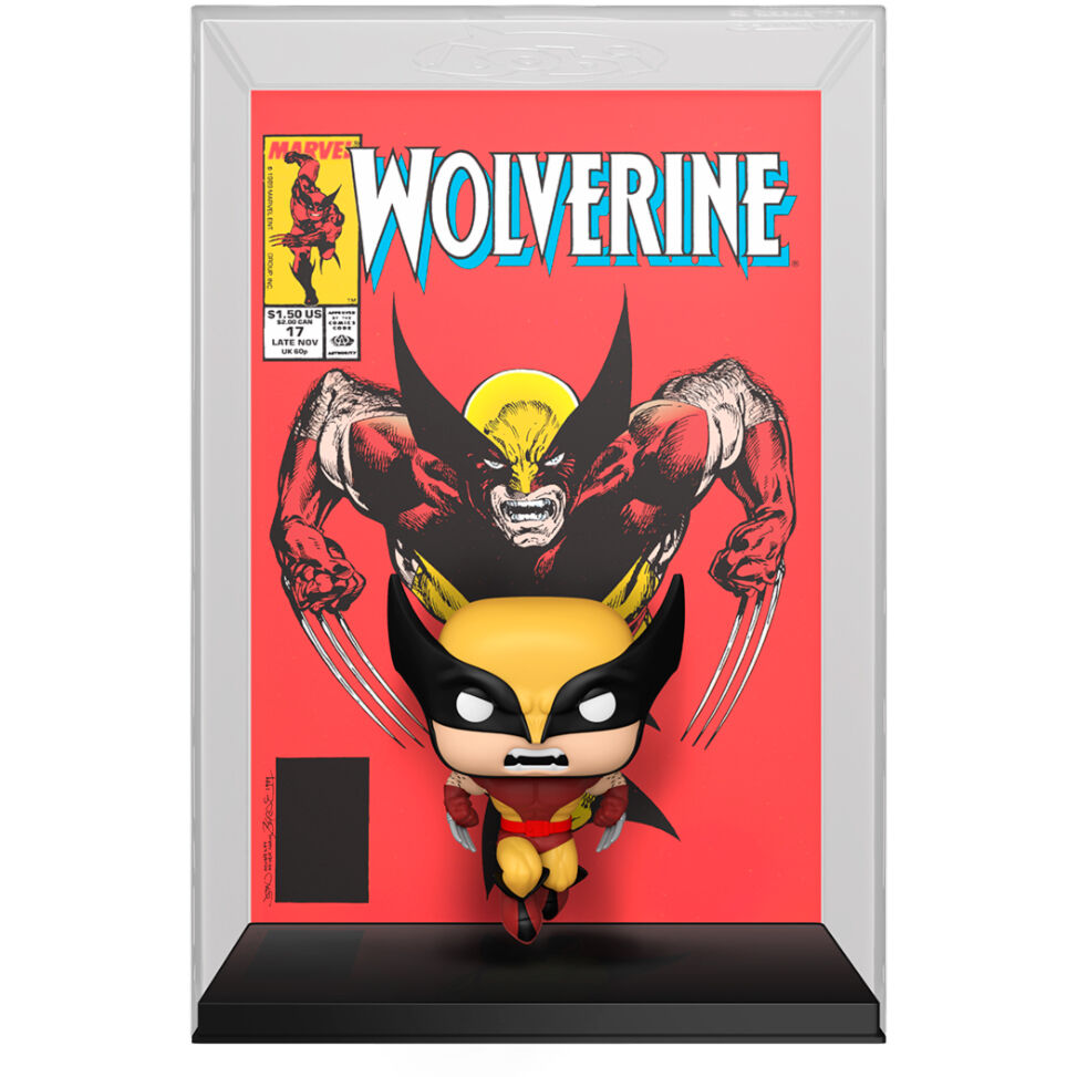 Figura Funko POP! Comic Covers de Wolverine con caja ilustrada de X-Men - 2