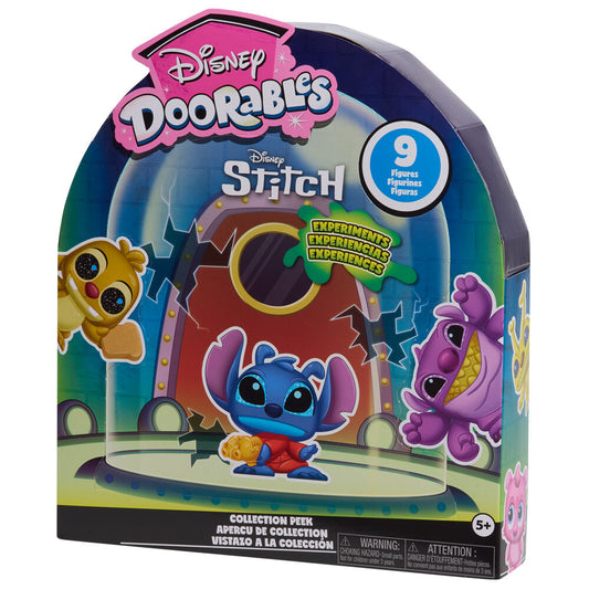 Caja Disney Doorables Stitch con 9 figuras sorpresa