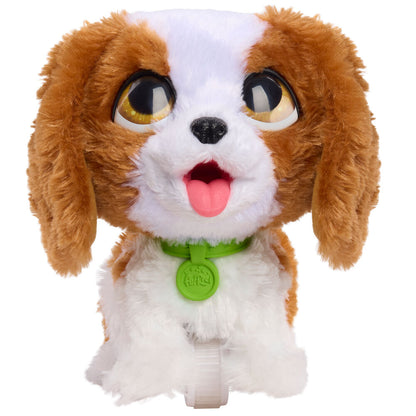 Peluche interactivo FurReal Poopalots Spaniel marrón y blanco - 2