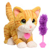 Bella FurReal, peluche interactivo de gato atigrado con cepillo
