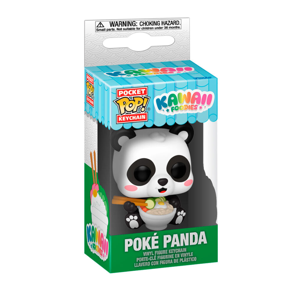 Llavero FUNKO Pocket POP! Poke Panda con panda y bol de comida - 2