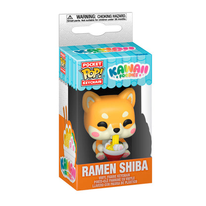 Llavero FUNKO Pocket POP! Shiba naranja con bol de ramen - 2