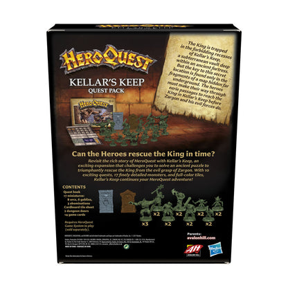 Caja de la expansión HeroQuest Kellar's Keep en inglés - 2