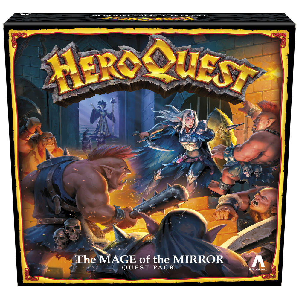 Caja de la expansión HeroQuest El Mago del Espejo