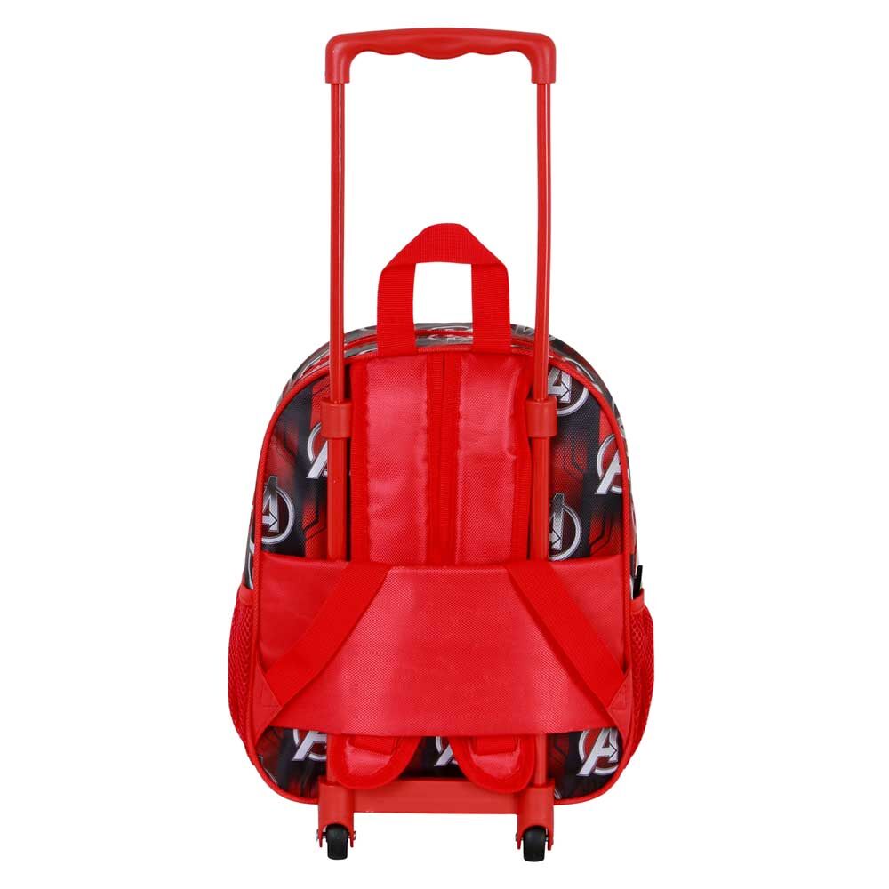 Trolley mochila 3D de Los Vengadores con Hulk, Capitán América e Iron Man - 3