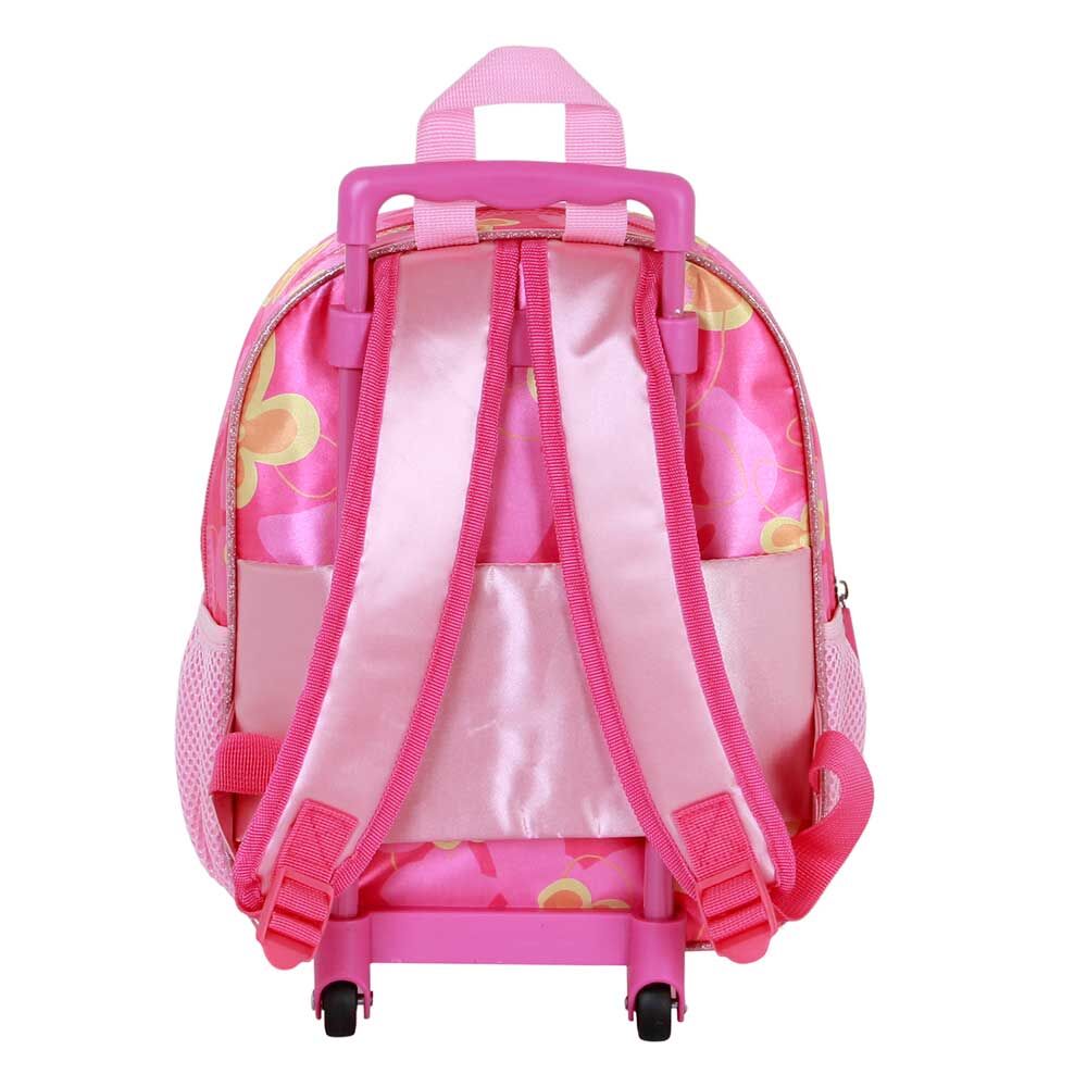 Trolley mochila rosa de Stitch Disney con dos ruedas - 4