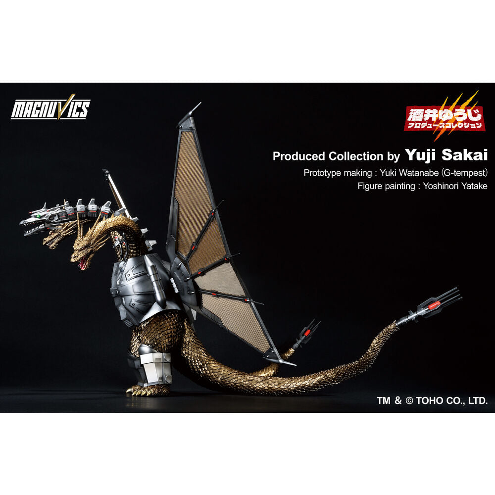 Figura Ichibansho de Mecha King Ghidorah con alas extendidas - 4