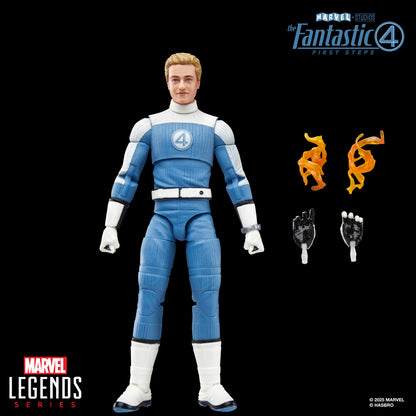 Figura articulada de Johnny Storm de Los 4 Fantásticos con efecto de fuego - 4