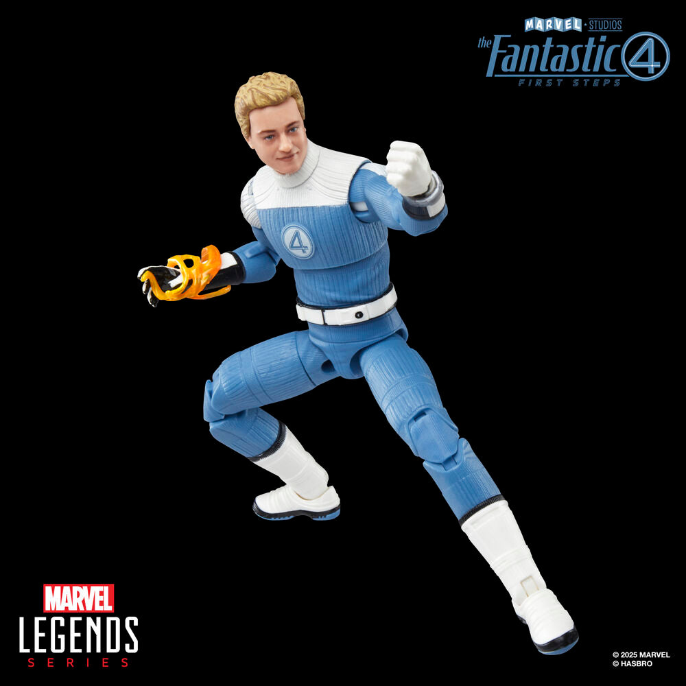 Figura articulada de Johnny Storm de Los 4 Fantásticos con efecto de fuego - 11