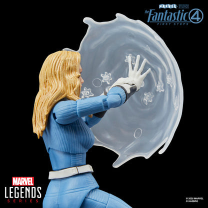 Figura articulada de Mujer Invisible de Los 4 Fantásticos en azul y blanco - 8