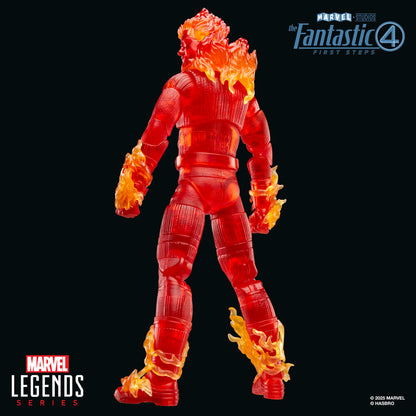 Figura articulada de la Antorcha Humana Marvel Legends con llamas - 7