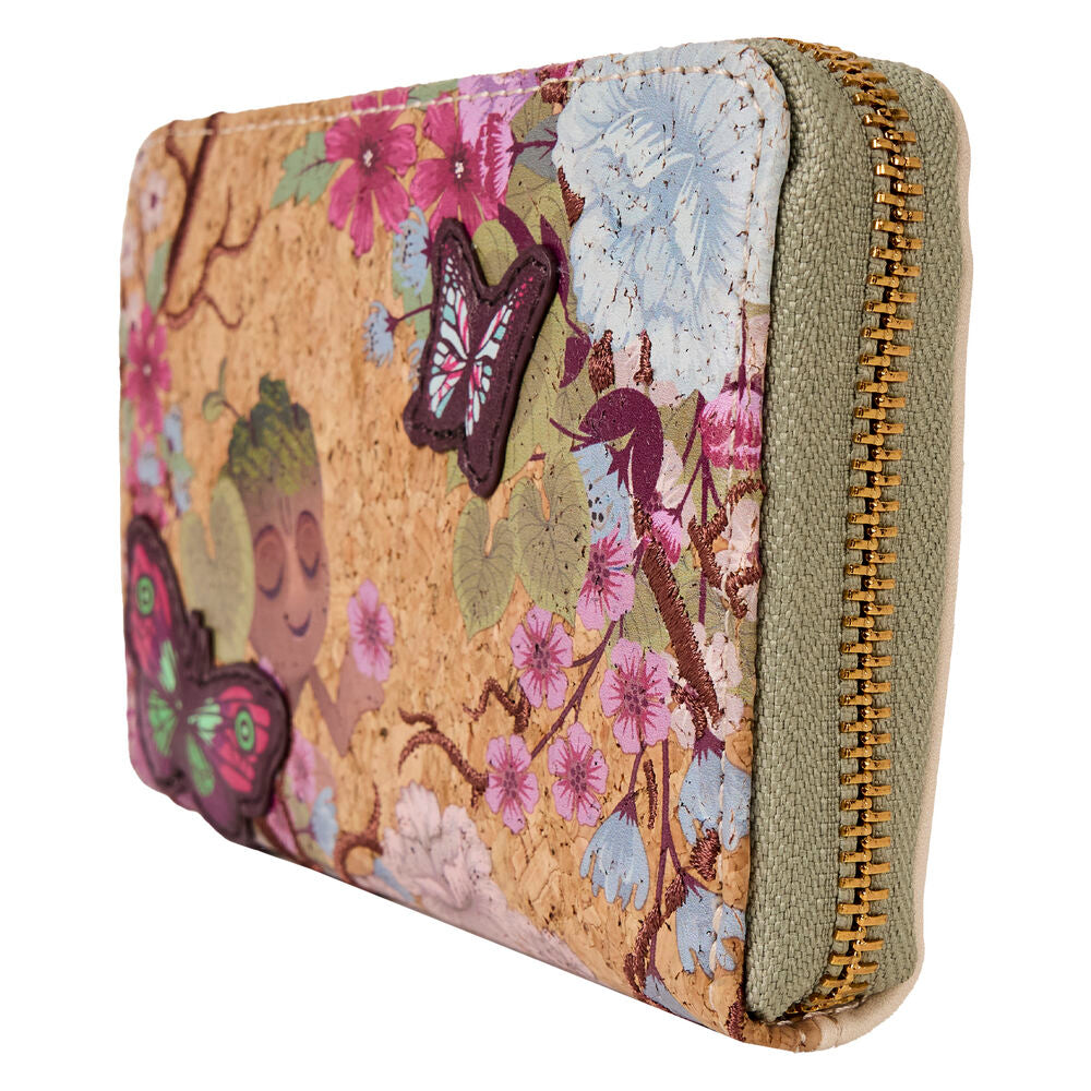 Cartera Loungefly de Groot de Guardianes de la Galaxia con flores y mariposas - 3