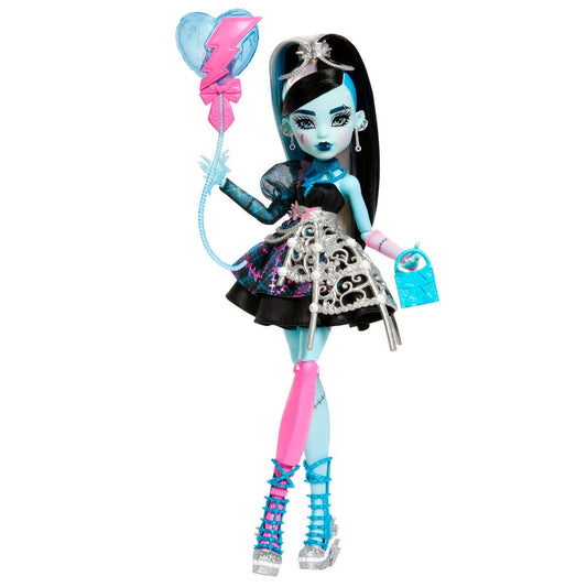 Muñeca Frankie Stein Monster High con globo de cumpleaños