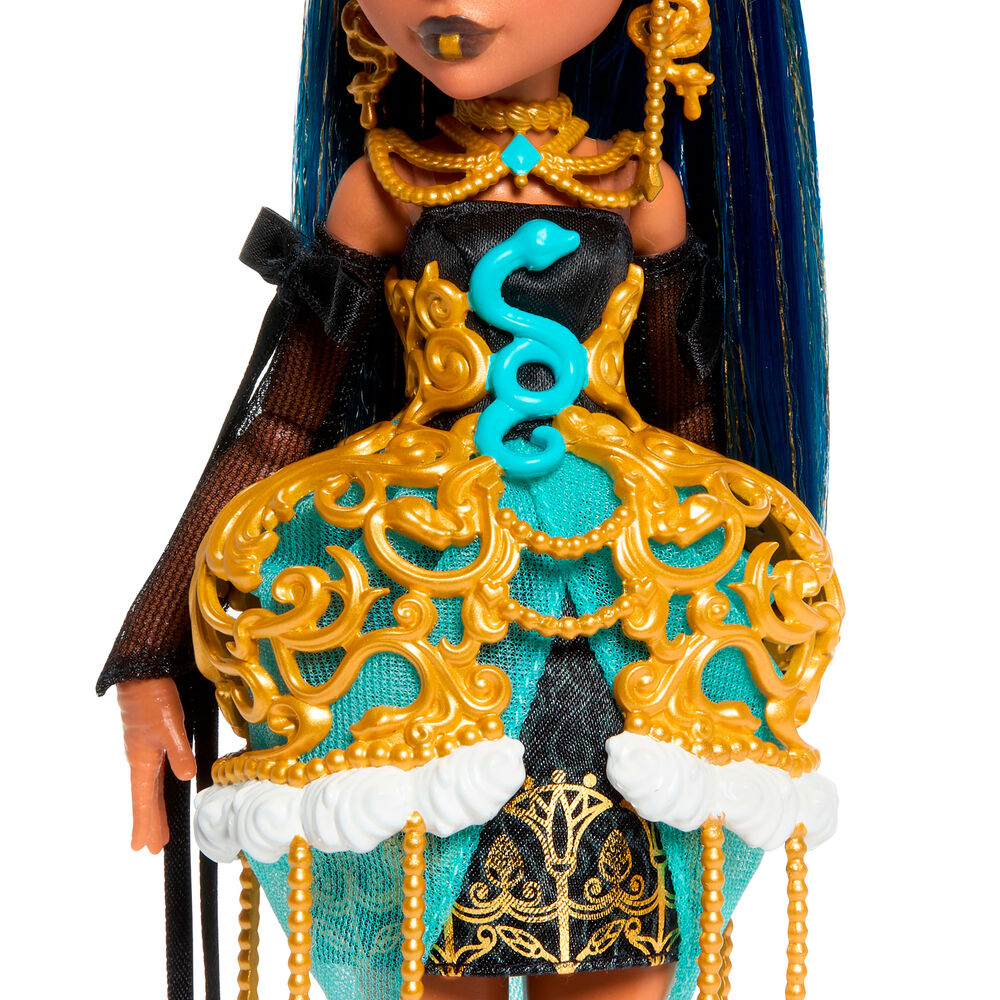Muñeca Cleo De Nile Monster High con globo y bolso de cumpleaños - 5