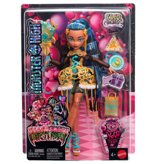 Muñeca Cleo De Nile Monster High con globo y bolso de cumpleaños - 6