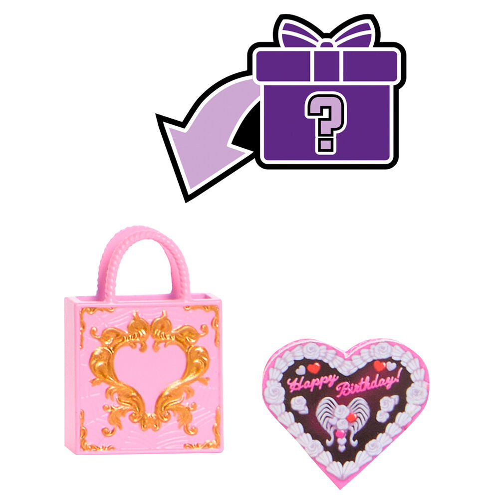Muñeca Monster High Cupid Asteria con vestido de corazones y globo - 2