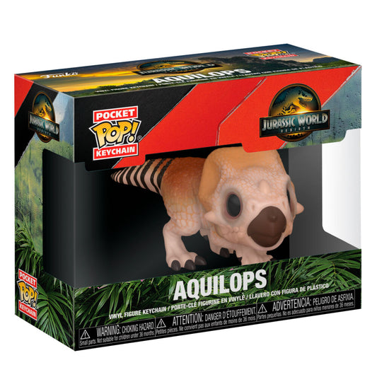 Llavero Funko Pocket POP! de Aquilops de Jurassic World - 2