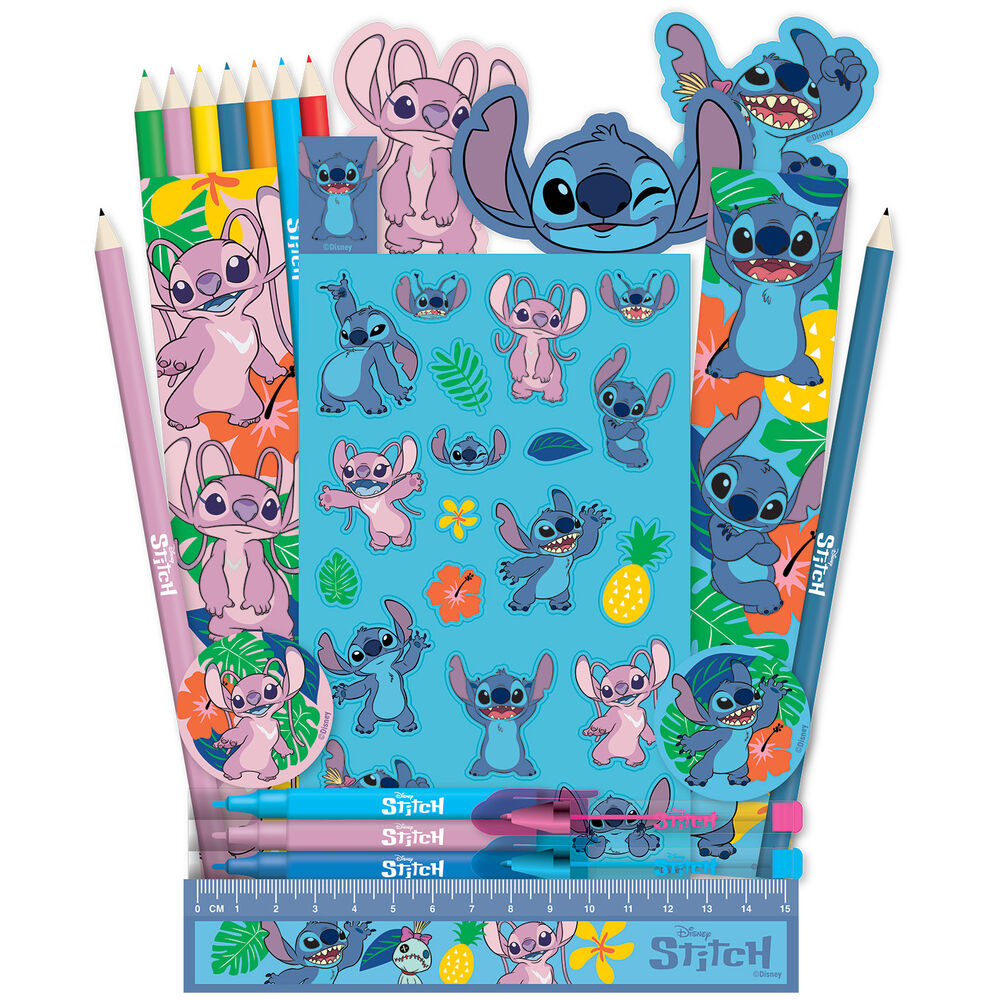 Calendario de Adviento Stitch Disney con 24 sorpresas de papelería - 2