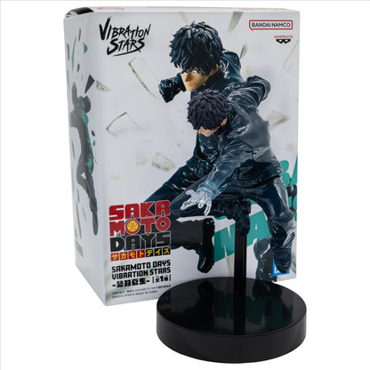 Figura de Natsuki Seba de Sakamoto Days en pose dinámica sobre base negra - 5