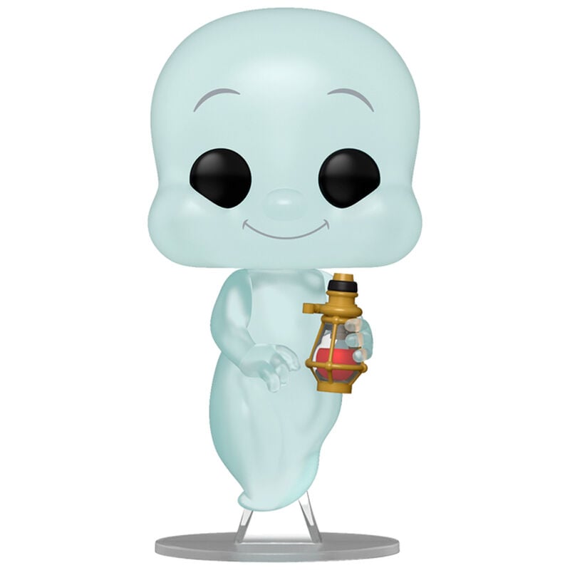 Figura Funko POP de Casper con farol dorado sobre una base