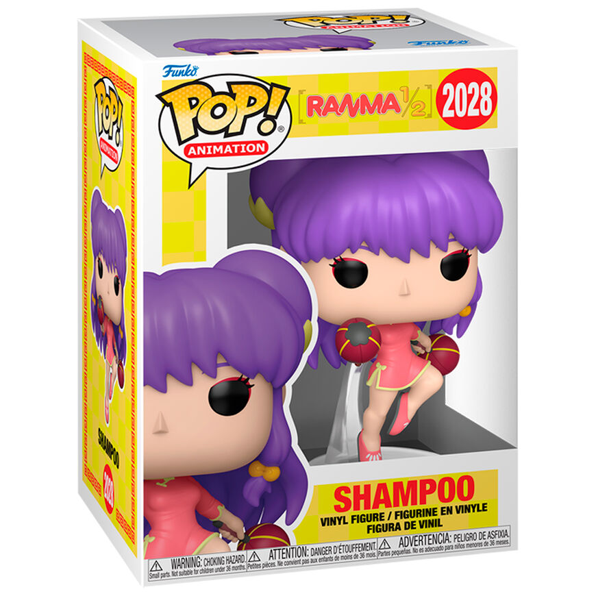 Figuras Funko POP! de Shampoo de Ranma 1/2 en caja, versión estándar y Chase - 2
