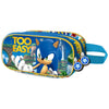 Portatodo doble 3D azul de Sonic the Hedgehog