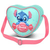 Bolso Candy de Stitch Disney turquesa con correa rosa