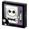 Diario de Pesadilla Antes de Navidad con Jack Skellington y bolígrafo