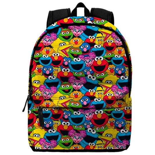 Mochila de Barrio Sésamo KARACTERMANIA con estampado multicolor