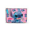 Monedero rosa de Stitch Disney con cremallera