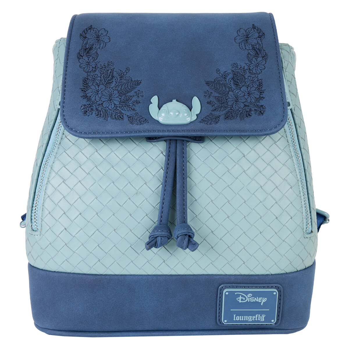 Mochila Stitch Disney Loungefly azul y turquesa
