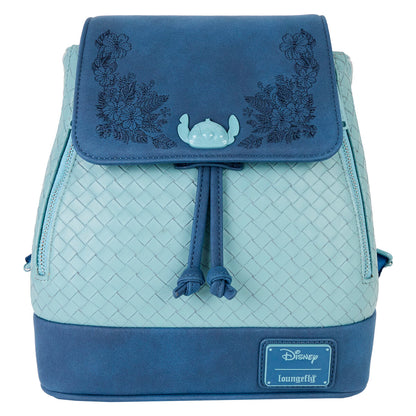 Mochila Stitch Disney Loungefly azul y turquesa