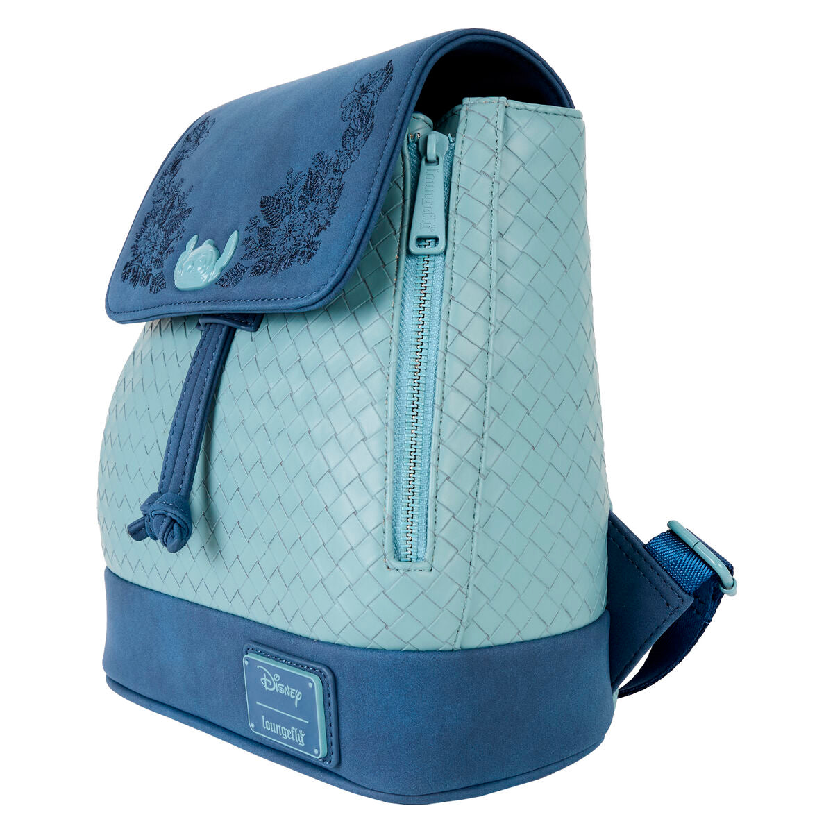 Mochila Stitch Disney Loungefly azul y turquesa - 2