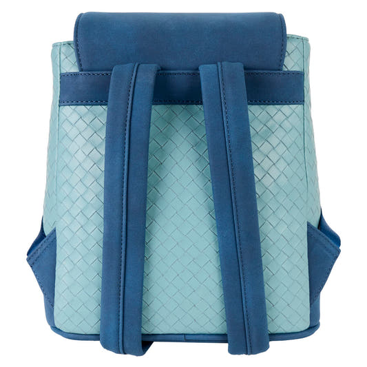 Mochila Stitch Disney Loungefly azul y turquesa - 3