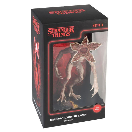 Lámpara 3D del Demogorgon de Stranger Things con luz roja - 3