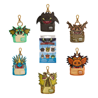 Llavero mini mochila Mystery de Cómo entrenar a tu dragón Loungefly surtido